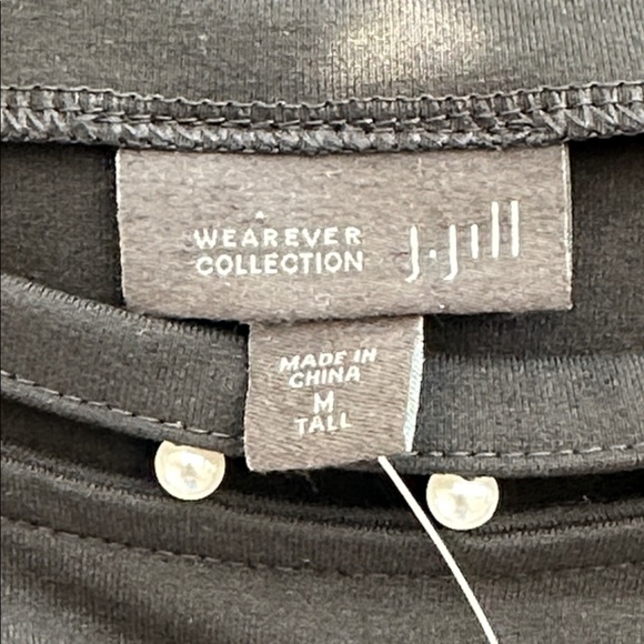 Elegant Black Long Sleeve Dress by J.JILL. - Picture 15 of 16